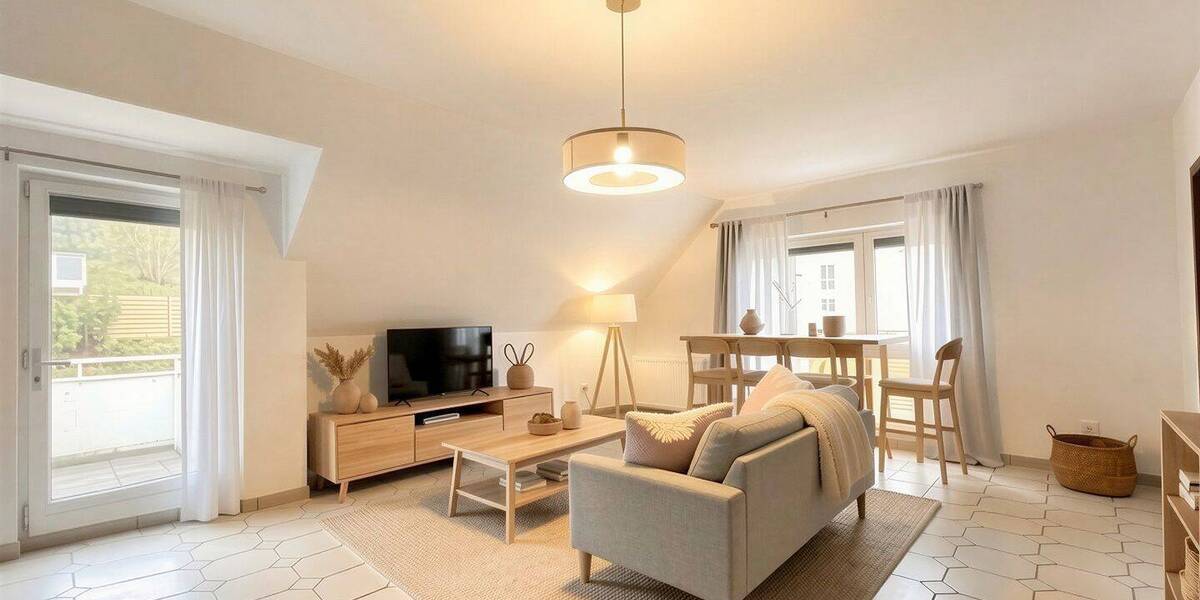 Etagenwohnung Hennef (Sieg) Hennef - 3 Zimmer, 69 m&sup2;, 269.000&euro; | Angebot:26291196