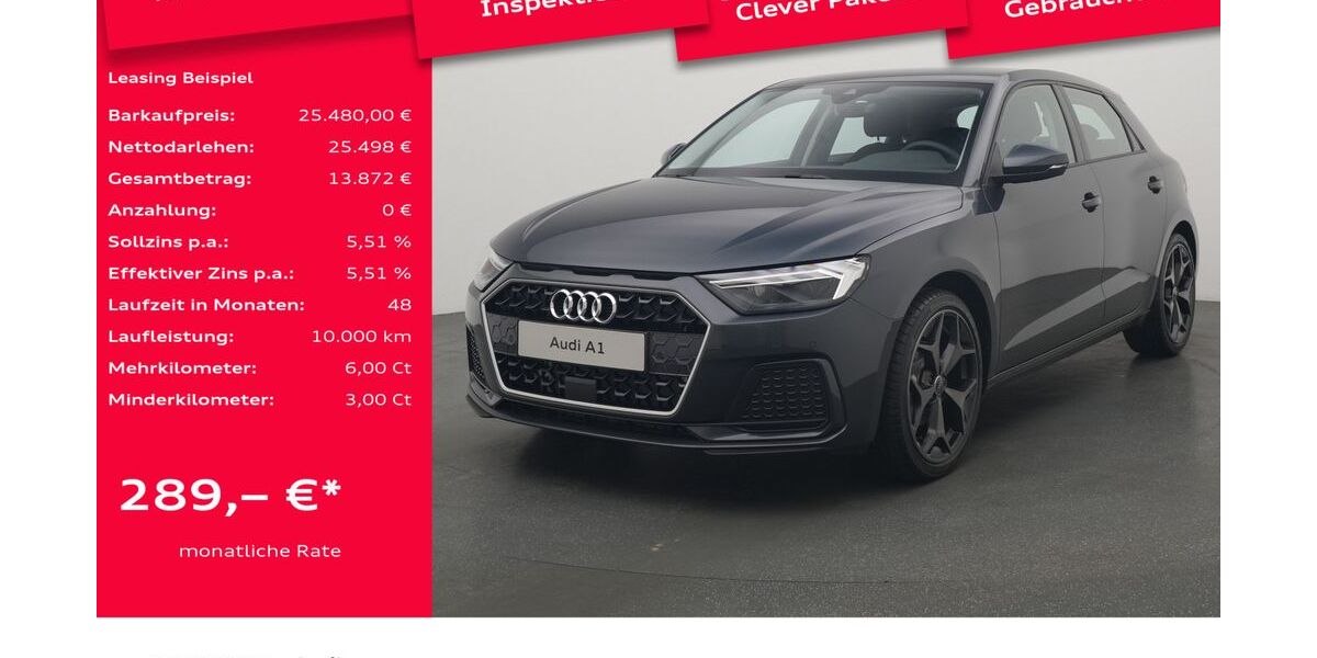 Audi A1 1.001 km 24.980 &euro; Leverkusen 51373