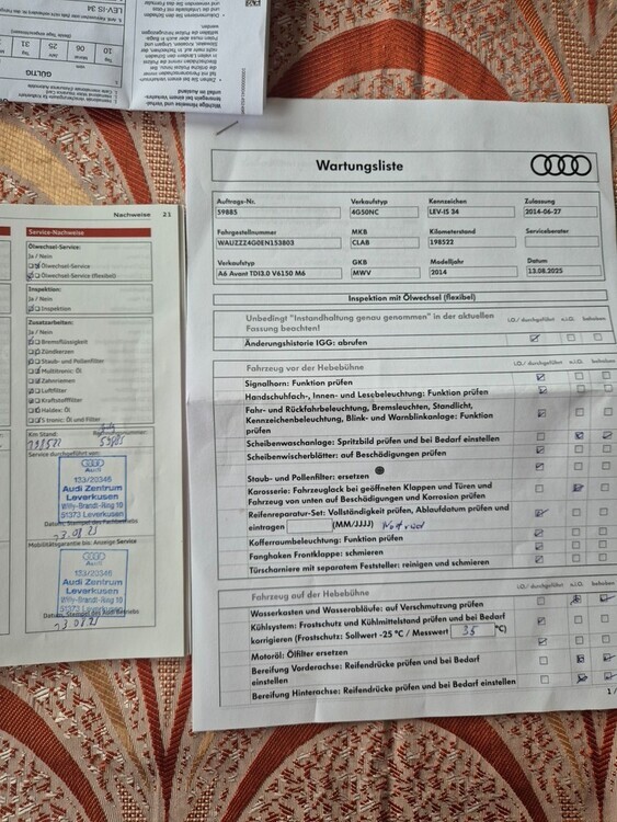 Audi A6 Avant 198.000 km 12.000 € Leverkusen 51373