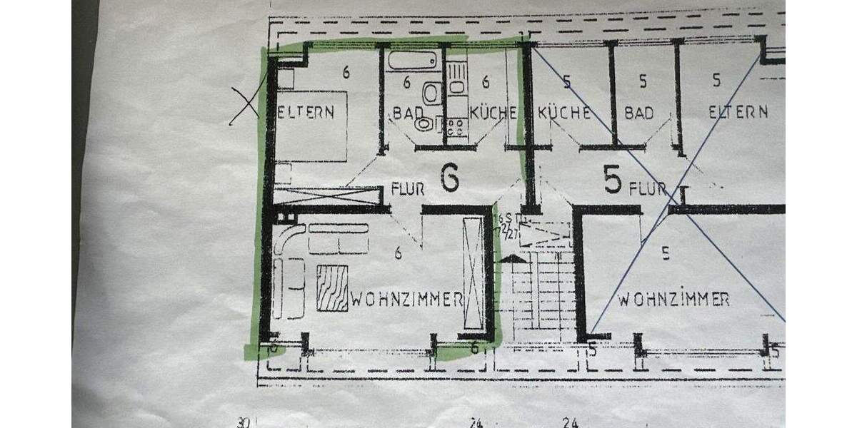 Etagenwohnung Bergisch Gladbach Heidkamp - 2 Zimmer, 48 m&sup2;, 150.000&euro; | Angebot:25277859