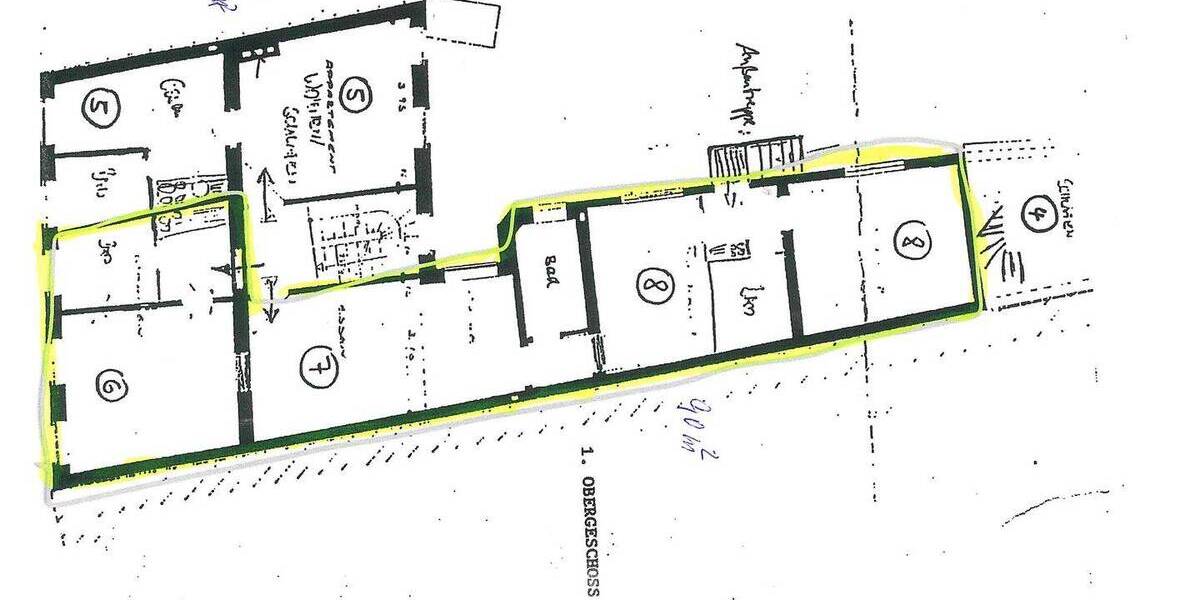 Etagenwohnung Bonn Endenich - 4 Zimmer, 90 m&sup2;, 1.350&euro; | Angebot:25938685