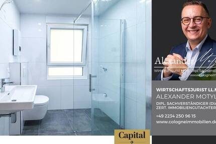 NEU SANIERTE MODERNE 3-Zimmerwohnung MIT KLIMA UND GARTEN IN FRECHEN-BACHEM BEI KÖLN