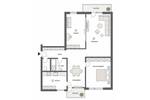 Etagenwohnung Frechen Königsdorf - 3 Zimmer, 81 m&sup2;, 312.000&euro; | Angebot:26875417