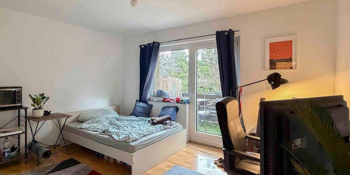 Etagenwohnung Köln Raderberg - 1 Zimmer, 25 m&sup2;, 149.000&euro; | Angebot:24792933