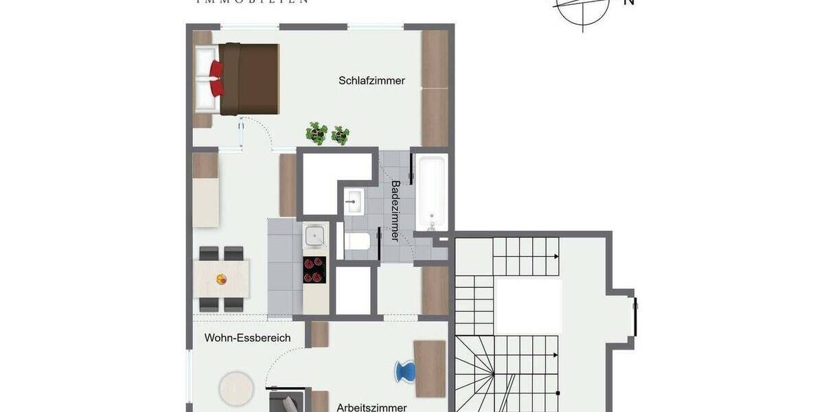 Exclusiv und Besonders, denkmalgeschützte Eigentumswohnung auf einem Gutshof! 2 zimmer