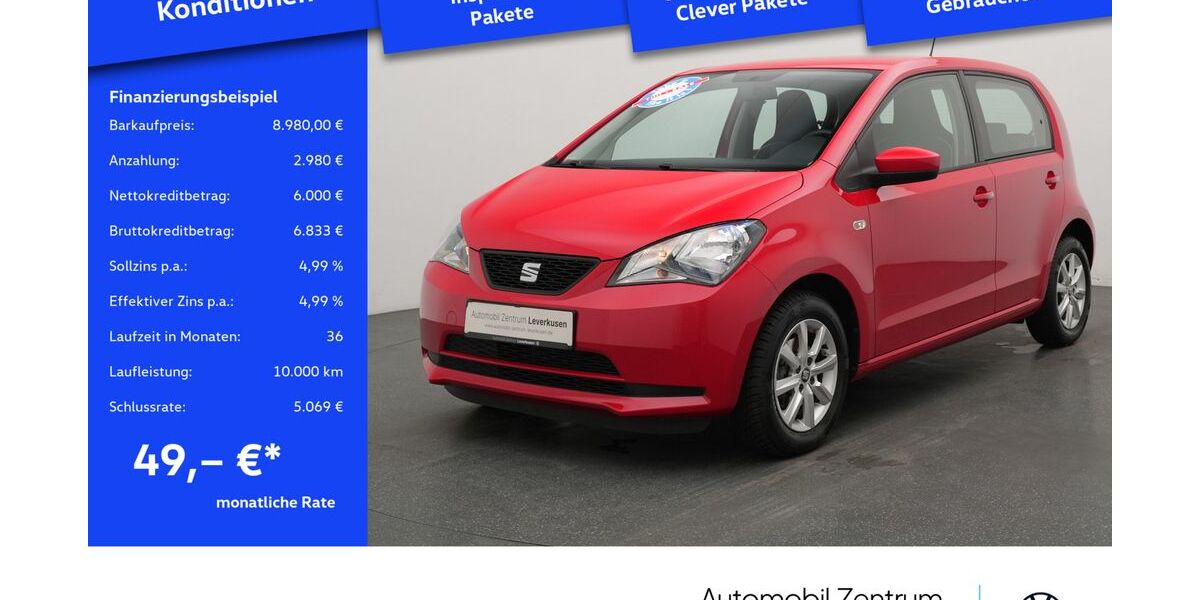Seat Mii 81.000 km 8.680 &euro; Leverkusen 51379