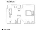 Zentral + modern: Möbliertes Apartment in Köln-Ehrenfeld - ideal für Studierende | Maxi Studio