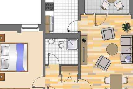 Wohnung zum Mieten in Düsseldorf 603 € 52.45 m²