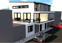 NEUBAU nach IHREM WUNSCH: Designer Haus - Architekten Haus - Black White House
