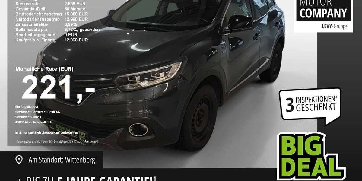 Renault Kadjar 111.307 km 12.790 &euro; Köln 50968