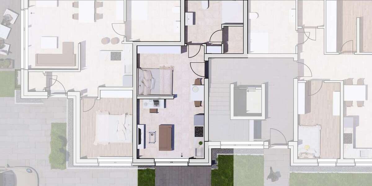 Wohnung zum Kaufen in Bornheim 215.000 € 36.01 m² 1 zimmer