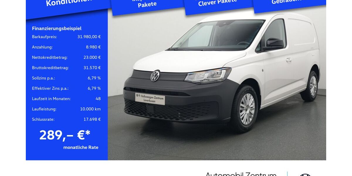 VW Caddy 6.568 km 31.980 &euro; Leverkusen 51379