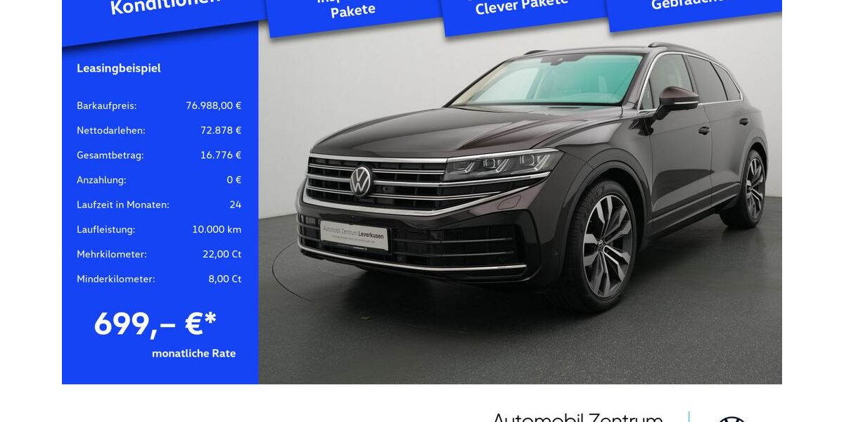 VW Touareg 16.989 km 74.980 &euro; Leverkusen 51379