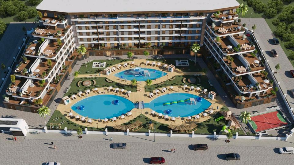 Antalya Eigentumswohnung mit Meerblick - Neubau 3 zimmer