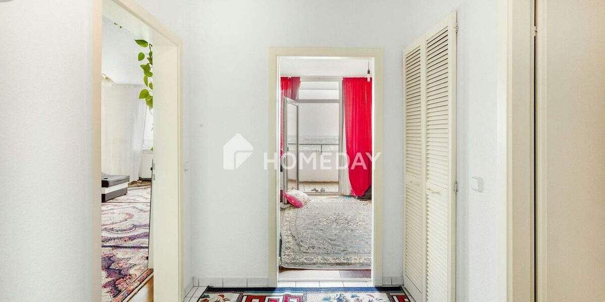 Attraktive 2-Zimmer-Wohnung mit West-Loggia in gepflegtem Hochhaus mit Weitblick 2 zimmer