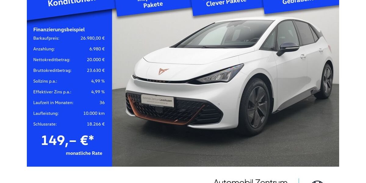 Cupra Born 29.979 km 23.680 € Leverkusen 51379